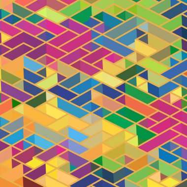 Geometrik desenli soyut arkaplan