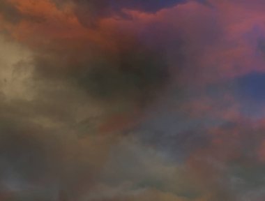 uzay ile renkli gökyüzü arka plan