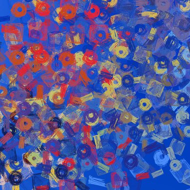 Kuşlar ve çiçeklerle kusursuz desen