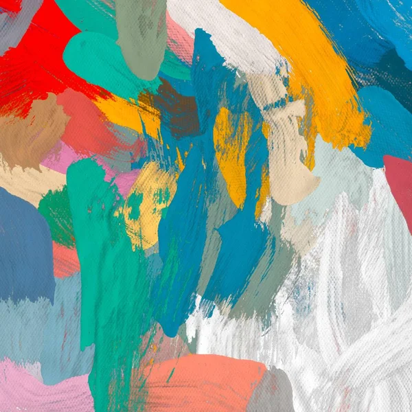 El yapımı tuvale yağlı boya. Soyut sanat dokusu. Renkli doku. Modern sanat eserleri. Yağlı boya darbeleri. Fırça darbeleri. Modern sanat. Çağdaş sanat. Sanatsal tuval.