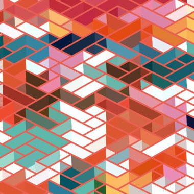 Geometrik desenli soyut arkaplan