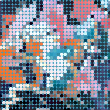 Geometrik desenli soyut arkaplan