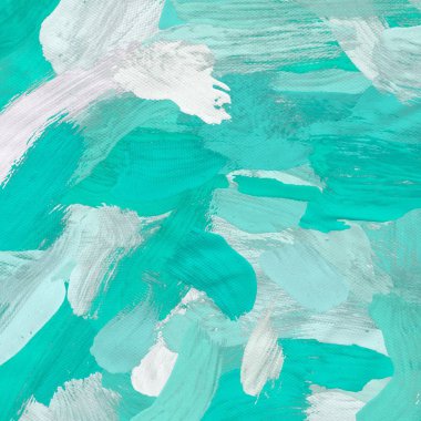 Tuval arka plan üzerine yağlıboya