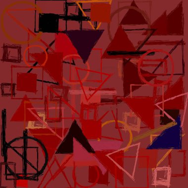 modern soyut geometrik desen arka plan