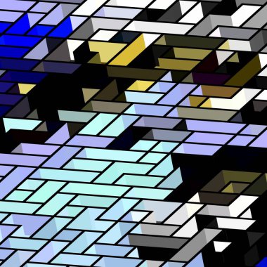 Geometrik desenli soyut arkaplan