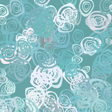 Çiçekli vektörsüz desen