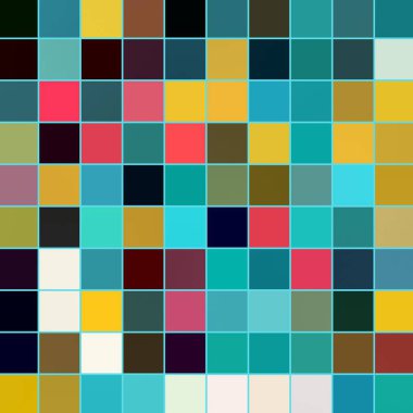 Geometrik desenlerle soyut sanat dokusu