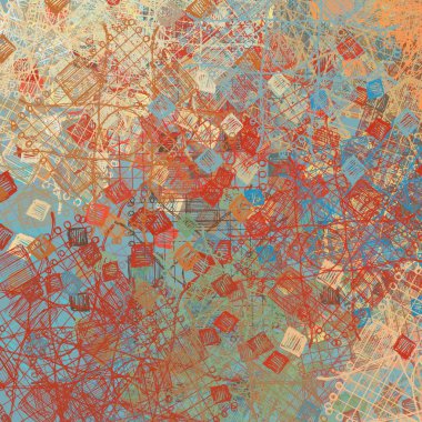 Çiçekli soyut çiçek arkaplanı