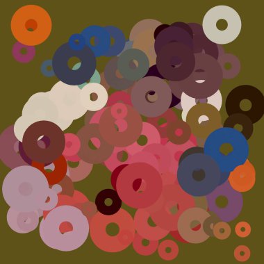 sevimli balonlar ile karikatür sorunsuz desen