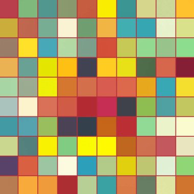 Geometrik desenlerle soyut sanat dokusu