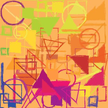 modern soyut geometrik desen arka plan