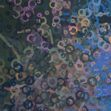 abstract seamless pattern with water