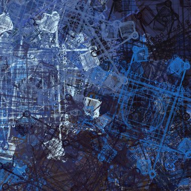 farklı desenleri ile eski duvar doku arka plan