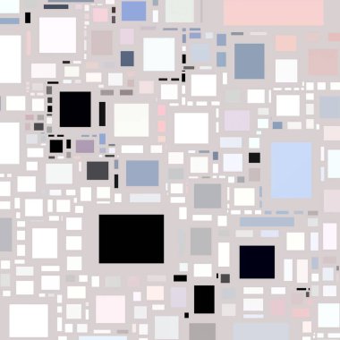 Soyut sanat dokusu. Kareler ile renkli doku. Modern sanat eserleri. Renkli görüntü