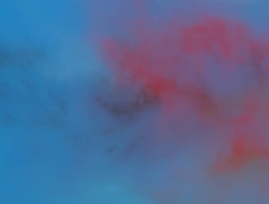 uzay ile kırmızı gökyüzü arka plan