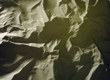 Soyut buruşturulmuş kağıt doku arka planı