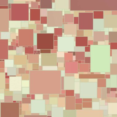 Soyut sanat dokusu. Kareler ile renkli doku. Modern sanat eserleri. Renkli görüntü