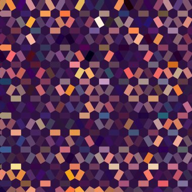 Renk fraktal geometrik soyut desen