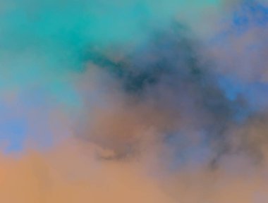 Renkli gökyüzü ile soyut arkaplan