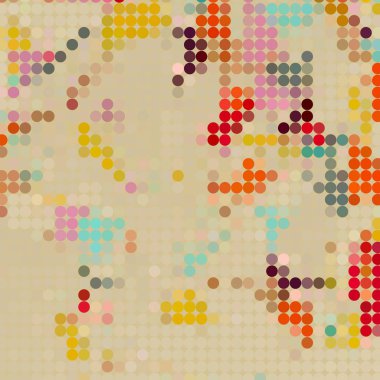 Geometrik desenli soyut arkaplan