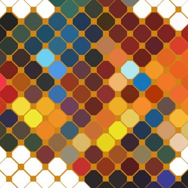 Soyut arkaplan ile kusursuz desen