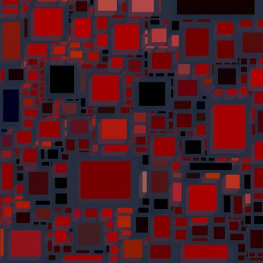 Soyut sanat dokusu. Kareler ile renkli doku. Modern sanat eserleri. Renkli görüntü