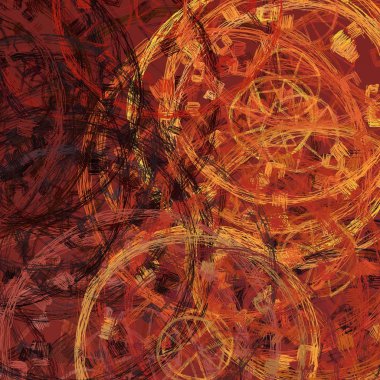 Soyut dijital olarak boyanmış arka plan efektleri