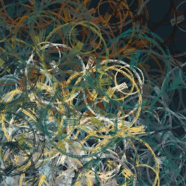 Yeşil yapraklı soyut arkaplan