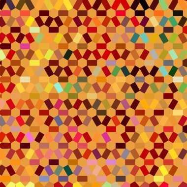 Renk fraktal geometrik soyut desen