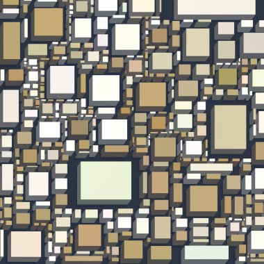 Soyut sanat dokusu. Kareler ile renkli doku. Modern sanat eserleri. Renkli görüntü