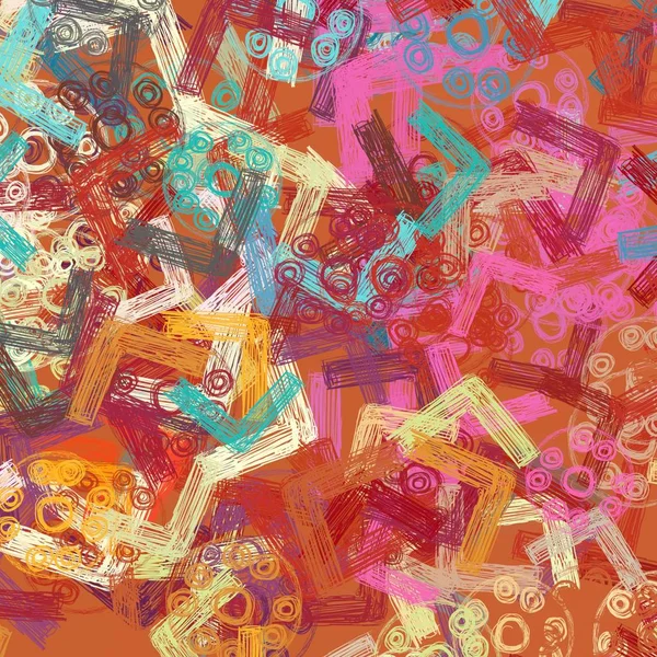 abstract colored picture of colorful