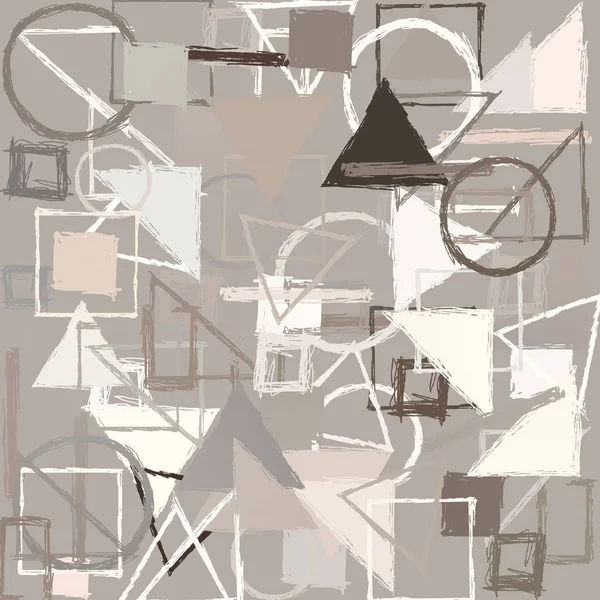 现代抽象几何图案背景 — 图库照片