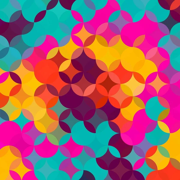 Renk fraktal geometrik soyut desen