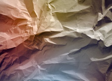 Soyut buruşturulmuş kağıt doku arka planı