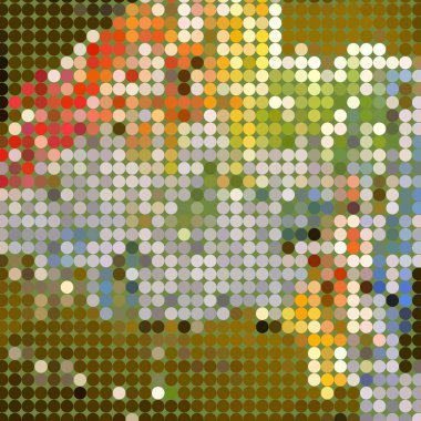 Geometrik desenli soyut arkaplan