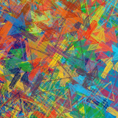 sonbahar yaprakları soyut desen