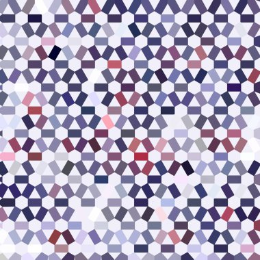 Renk fraktal geometrik soyut desen