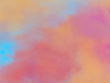 soyut grunge bulutlar, kopya alanı ile renkli arka plan