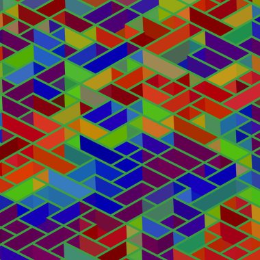 Geometrik desenli soyut doku