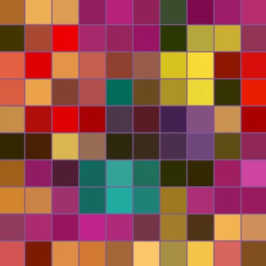 Geometrik desenlerle soyut sanat dokusu