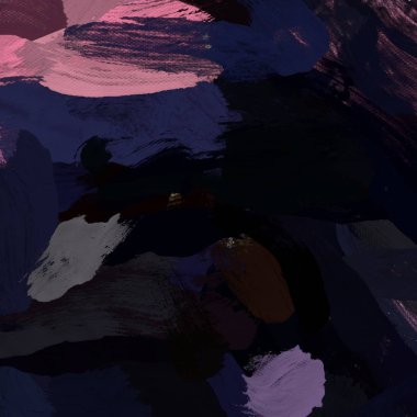 Tuval el yapımı yağlıboya. Renkli doku. Fırça darbeleri. Renkli görüntü. Modern sanat. Çağdaş sanat.