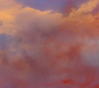 uzay ile renkli gökyüzü arka plan