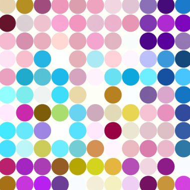 Daire renkli arka plan 