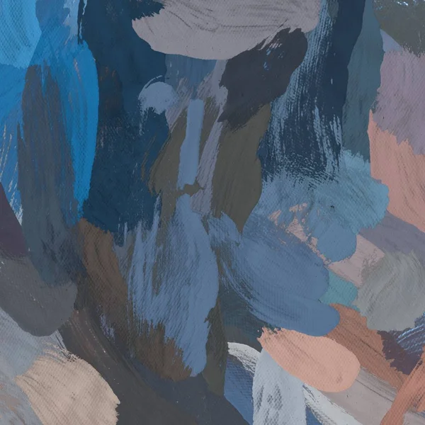 Tuval el yapımı yağlıboya. Renkli doku. Fırça darbeleri. Renkli görüntü. Modern sanat. Çağdaş sanat.