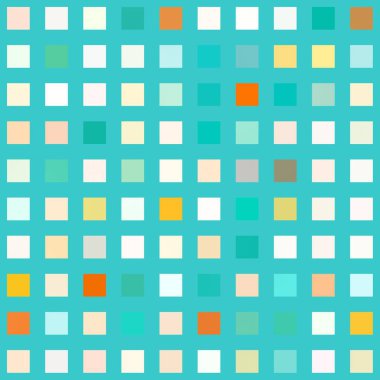 yeşil ve beyaz ile soyut geometrik desen