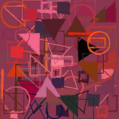 modern soyut geometrik desen arka plan