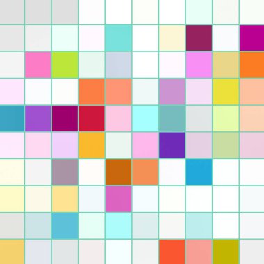 Geometrik desenlerle soyut sanat dokusu