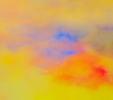 Renkli gökyüzü ile soyut arkaplan