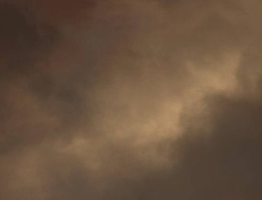 Fantastik Mars gün batımı. Akşam gökyüzü arka plan 