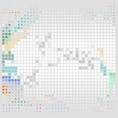 Soyut dijital olarak boyanmış arka plan efektleri